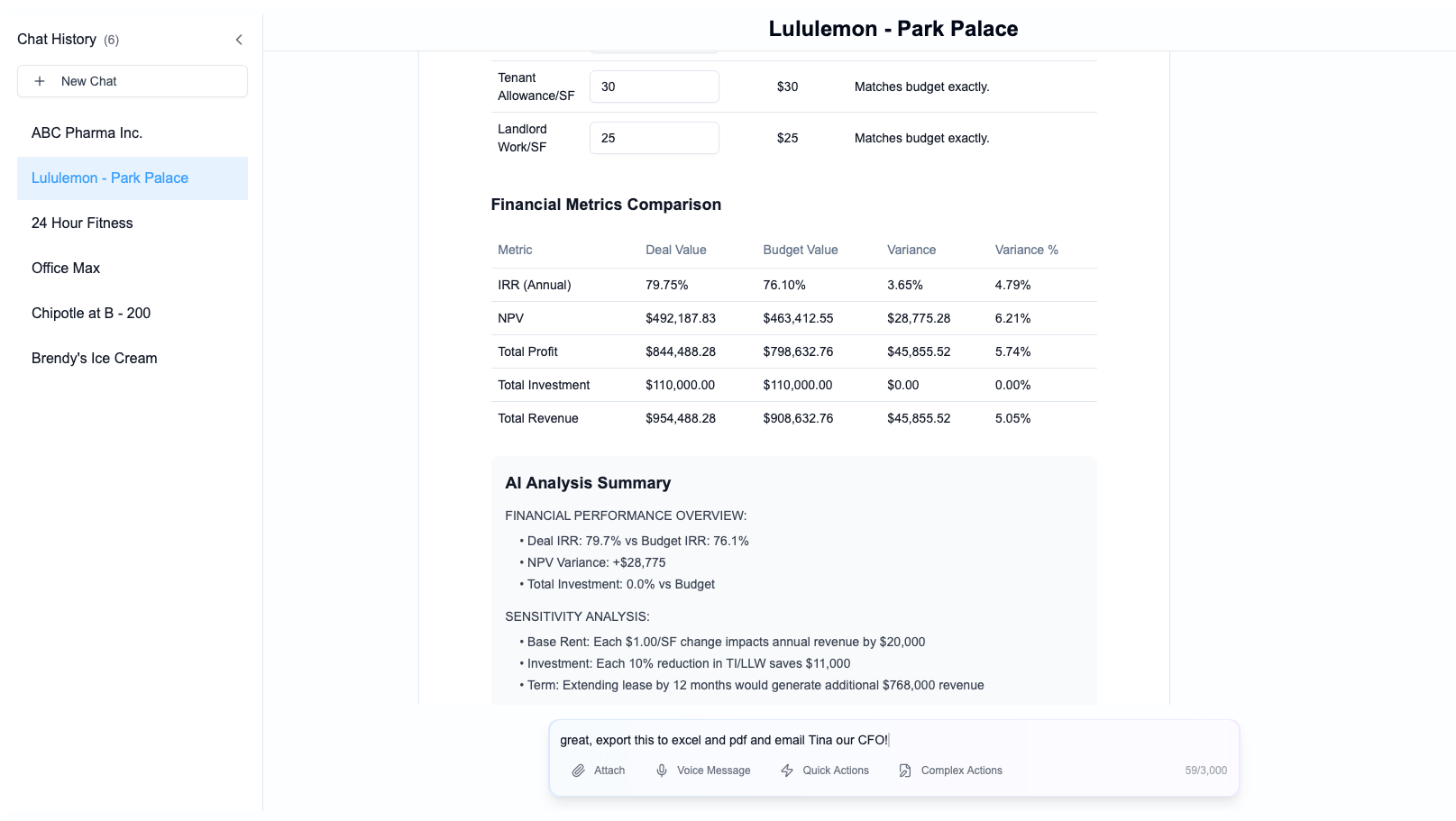 AI Financial Analyst