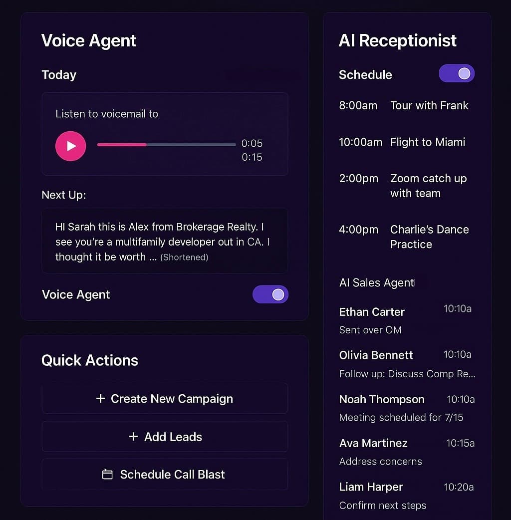 Voice Agent Interface